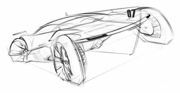 Эскизы концептов автомобилей