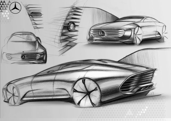 Мерседес Бенц скетч