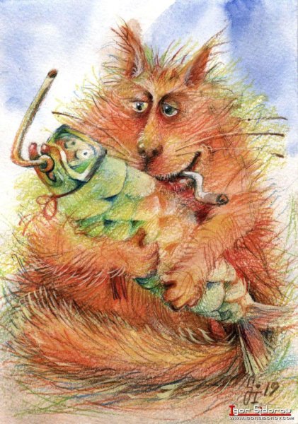 Игорь Сидоров художник коты
