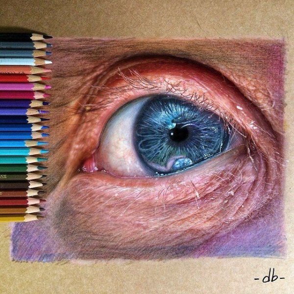 Рисование цветными карандашами