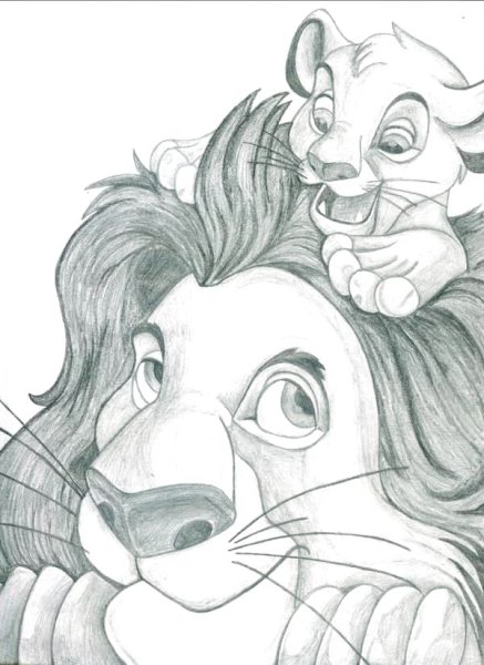 Eskiz Disney Король Лев