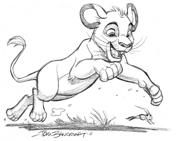 Король Лев рисунок