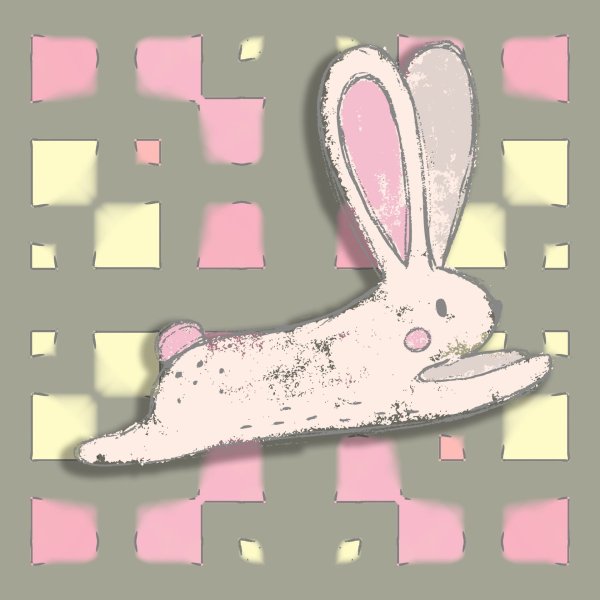 Зайчик из игры tiny Bunny