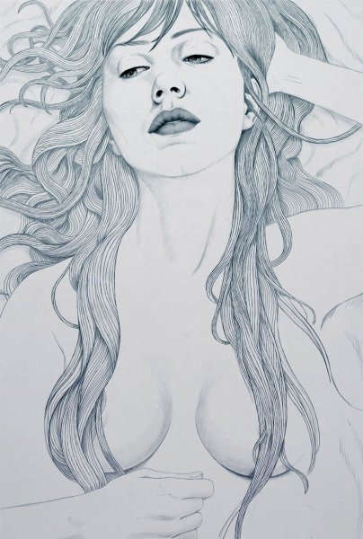 Рисунки карандашом голые