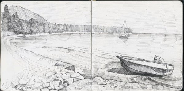 Байкал в графике