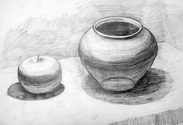 Натюрморт Графика простой