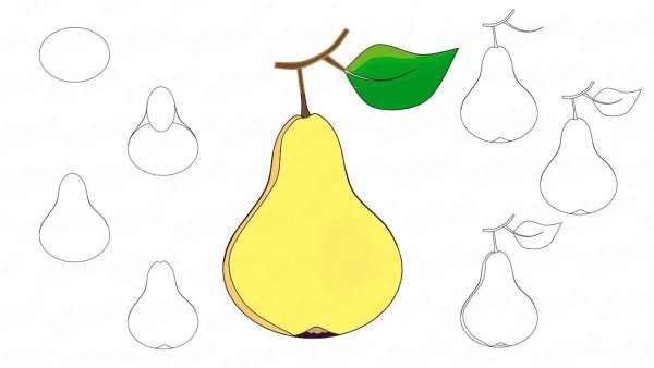 Аппликация фрукты