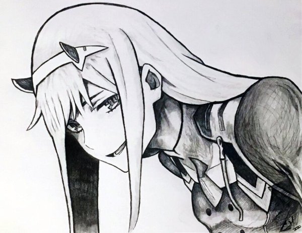 02 Аниме карандашом