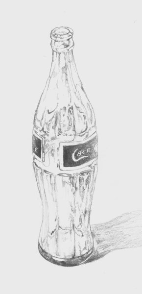 Стилизованная бутылка