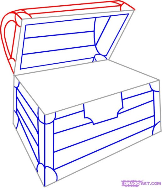 Нарисовать сундук