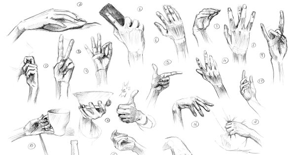 Рука рисунок