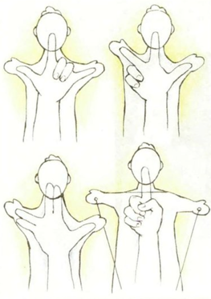 Перчаточная кукла рисунок