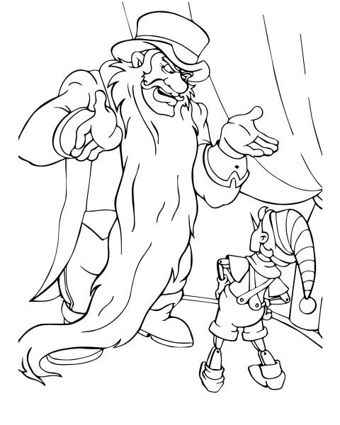 Раскраскакарабас баравас