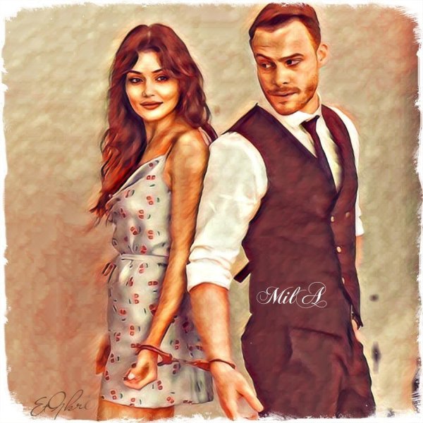 Керем Бурсин и Ханде Эрчел