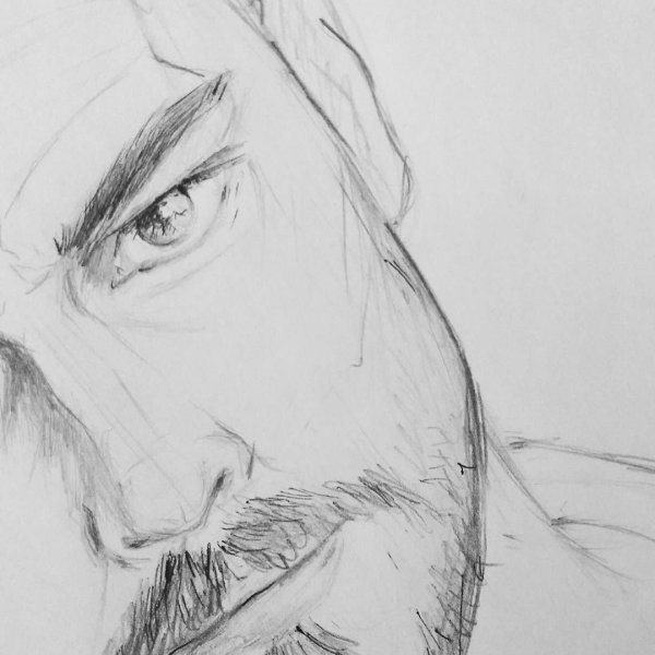 Южнокорейский вон рисунок карандашом