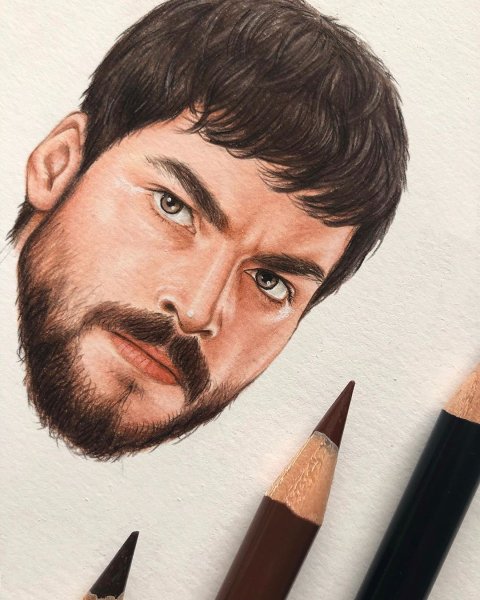 Ханде Эрчел рисунок