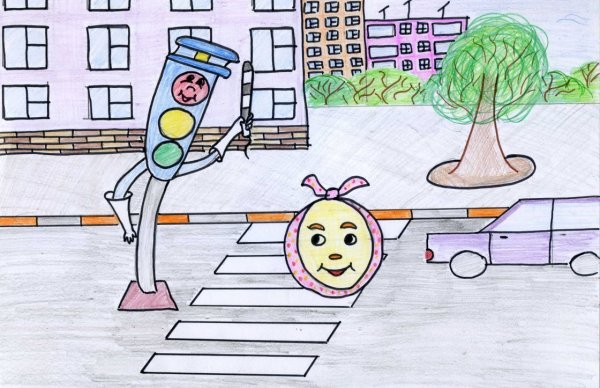 Раскраска ПДД