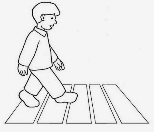 Раскраски по ПДД для детей