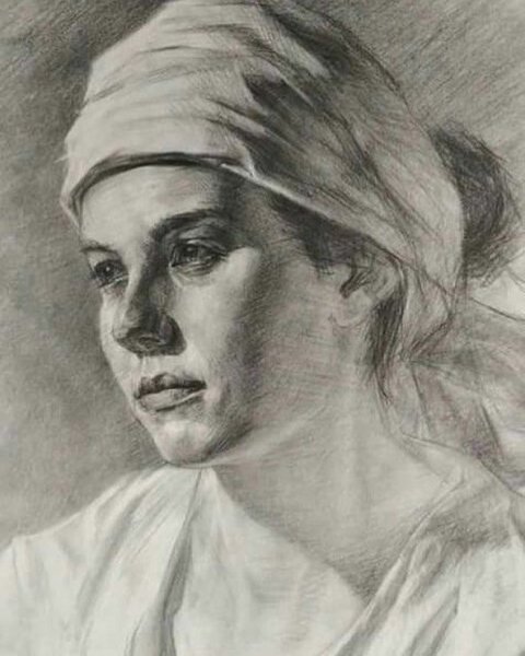 Наброски Академия художеств Репина