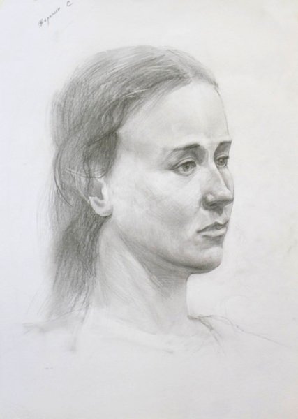 Академический портрет старика