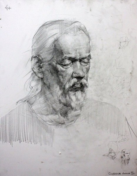 Зарисовки живой головы