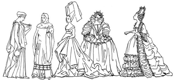 Выкройка шапки скомороха трехрожковая