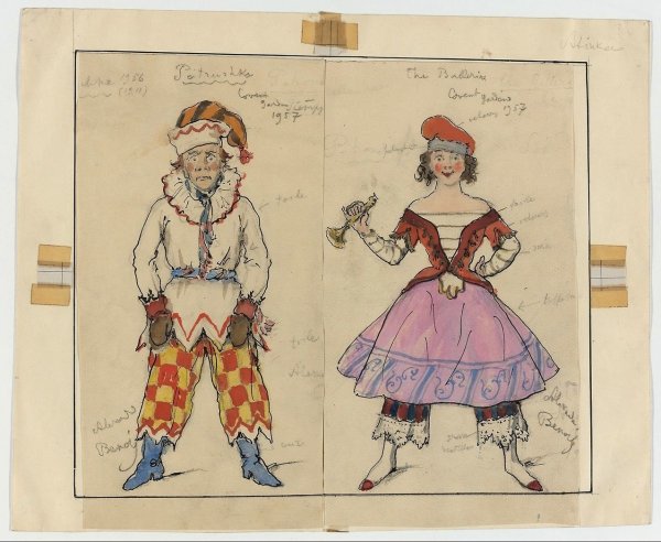 Эскиз исторического костюма