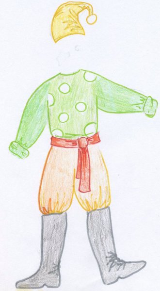 Эскиз костюма