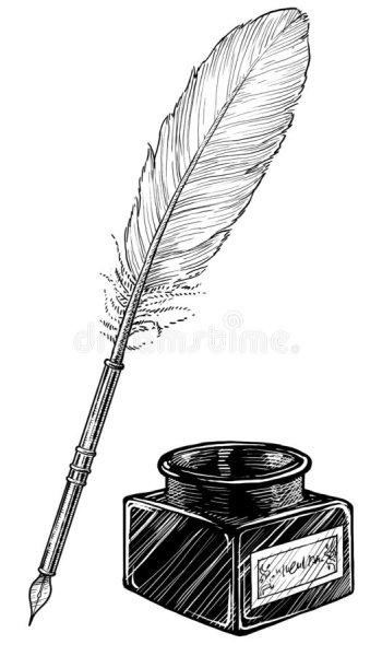 Перо для рисования чернилами
