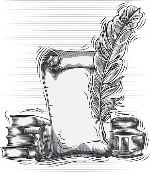 Перо для рисования чернилами