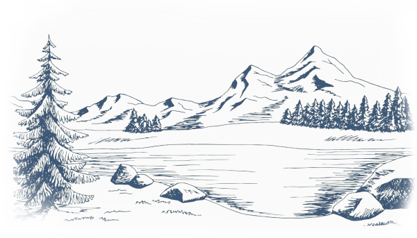 Байкал карандашом