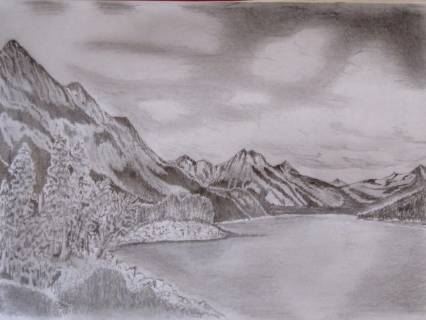 Байкал для рисования