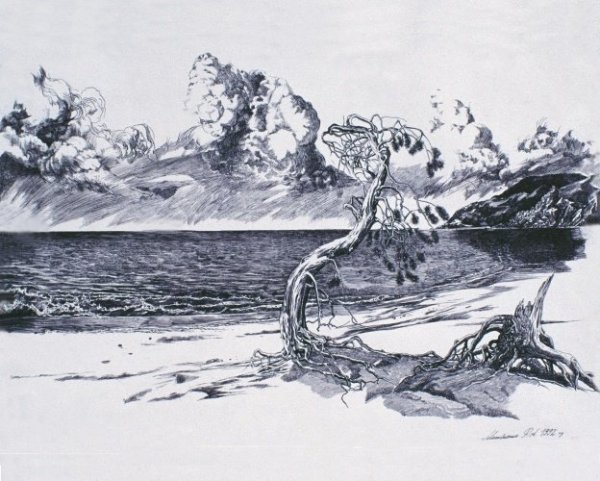 Байкал рисунок