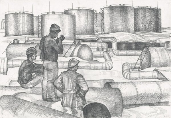 Зарисовка завод