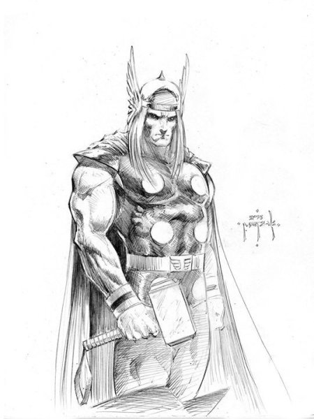 Рисунок тора карандашом легкий