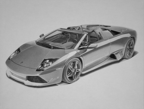 Набросок Ламборгини