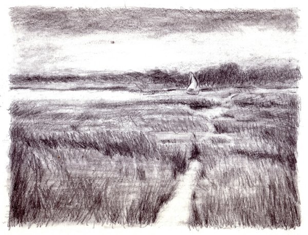 Болото карандашом