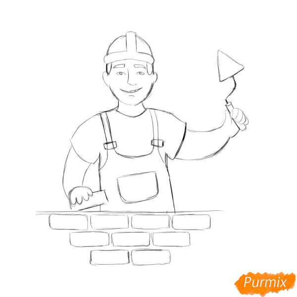 Строитель эскиз