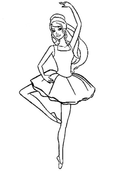 Барби контур