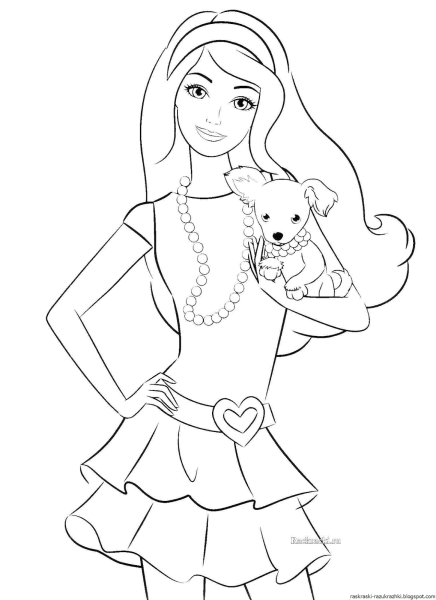 Нарисовать человека Барби