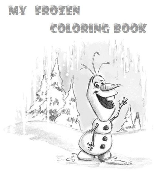 Смешной Снеговичок Олаф