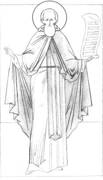 Раскраска Серафим Саровский для детей