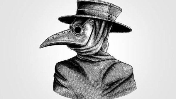 Скетч чумного доктора