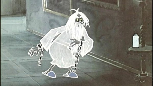 Рисунок the Canterville Ghost Part 2 карандашом испугался призрака