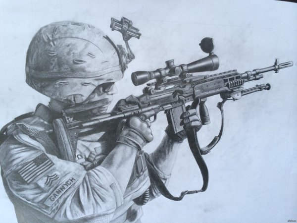 Наброски военных