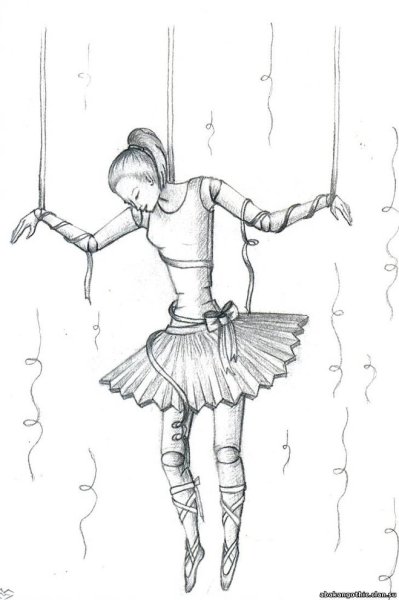 Марионетка рисунок