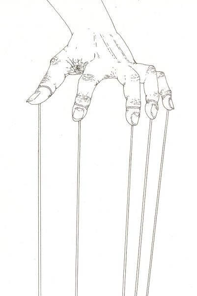 Марионетка рисунок