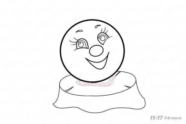 Колобок рисунок для детей