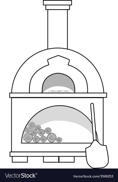 Эскиз убранства русской избы