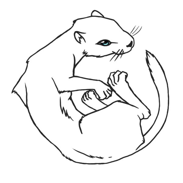 Ласка карандашом